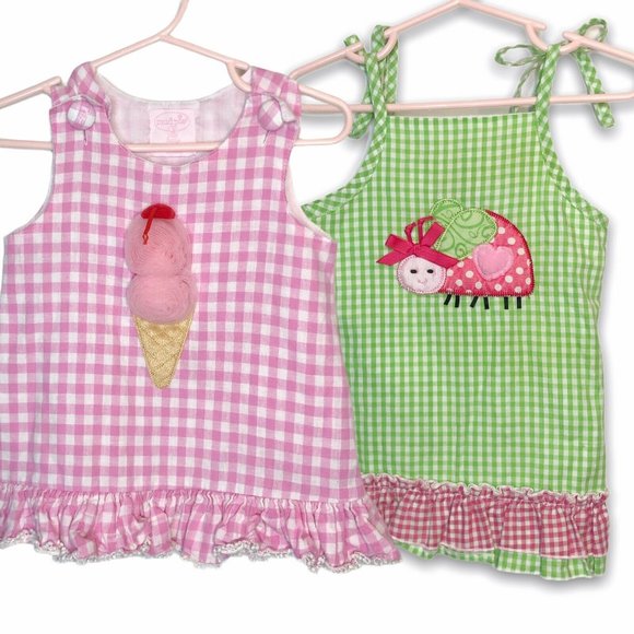 Mud Pie Other - Mud Pie - Lot of 2 Dress Tunic Baby 18-24 Months